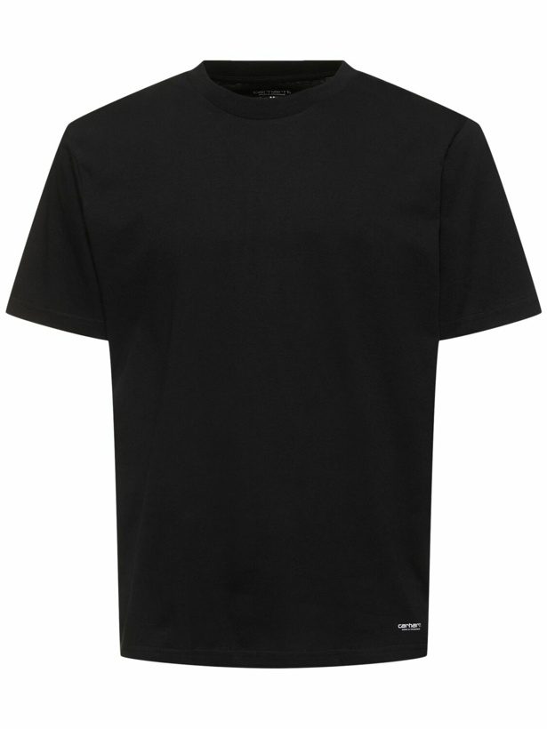 Photo: CARHARTT WIP Pack Of 2 Standard Cotton T-shirts