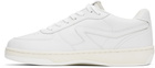 rag & bone White Retro Court Leather Sneakers