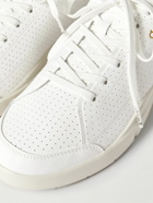 ON - Roger Federer The Roger Centre Court Vegan Leather and Mesh Tennis Sneakers - White