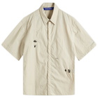 A-COLD-WALL* Men's Balfron Short Sleeve Shirt in Beige Bone