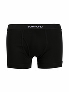 TOM FORD - Logo Cotton Boxer Briefs