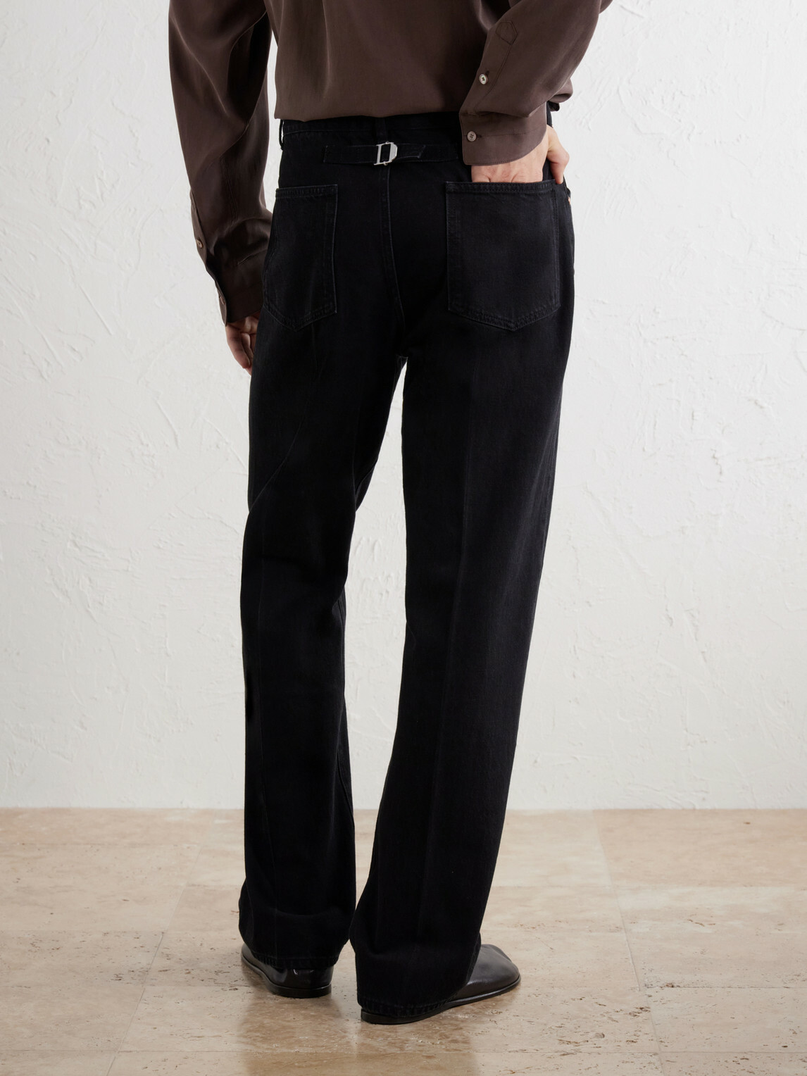 LEMAIRE - Straight-Leg Jeans - Black