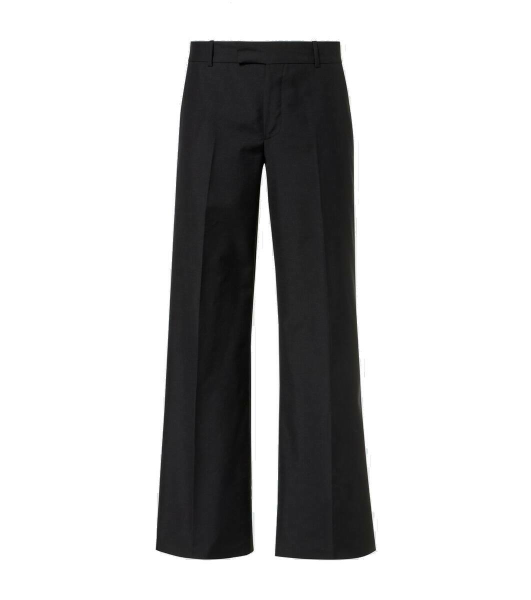 パンツ Alexander Mcqueen Navy Blue Wool Wide-Leg Pant Medium-828036QUAAC1000_R.jpg?v=1