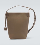 Loro Piana Bale leather phone pouch