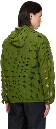 POST ARCHIVE FACTION (PAF) Green 6.0 Left Hoodie