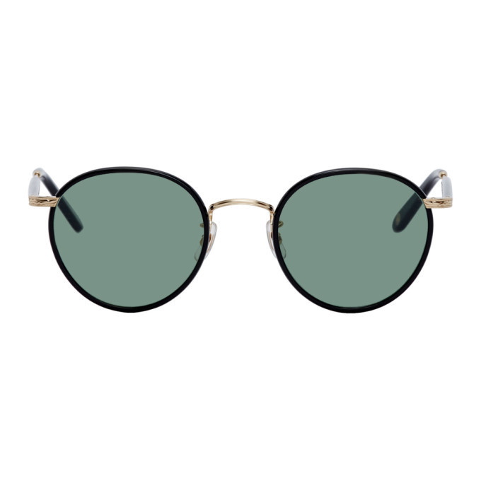 Photo: Garrett Leight Black Wilson Sunglasses