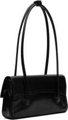 MARGESHERWOOD Black Flap Small Bag