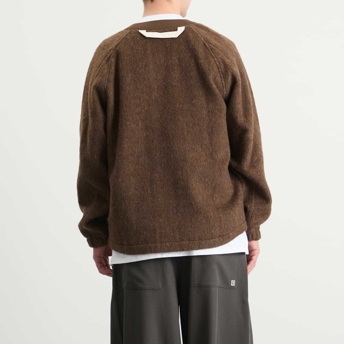 Merely Made Men's Berkut Cardigan in Brown