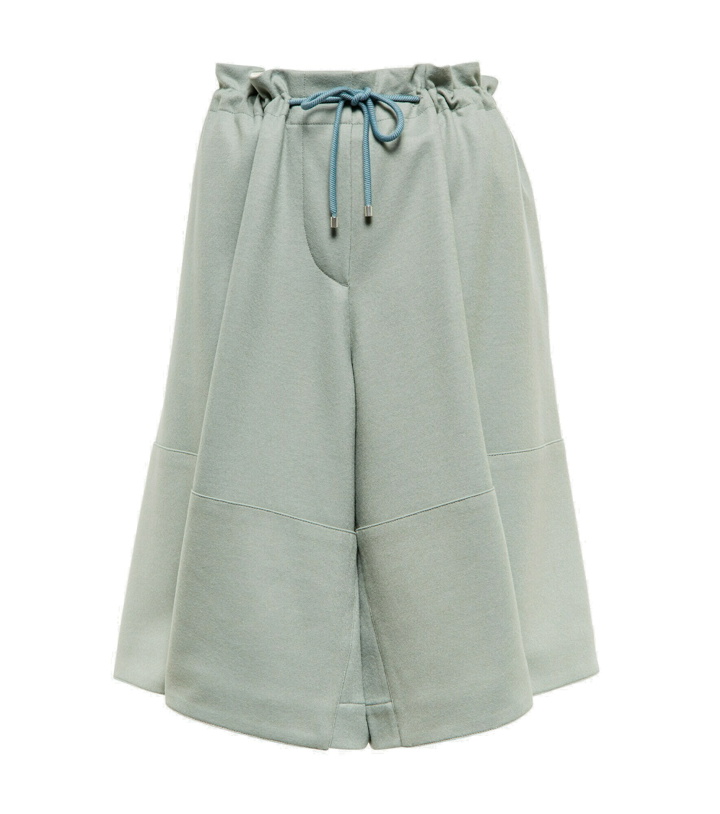 Photo: Moncler Genius - Flared drawstring shorts