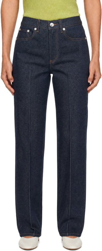 Photo: A.P.C. Blue Domino Jeans