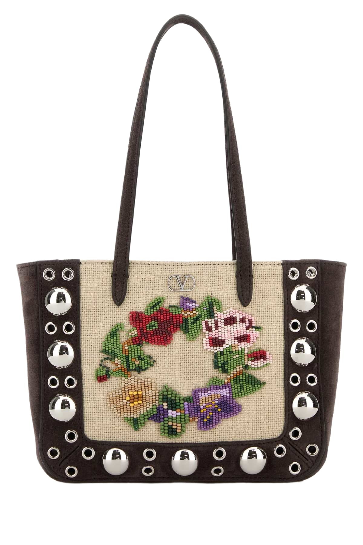 Valentino Garavani Embroidered Stretch Nylon Blend Bodysuit