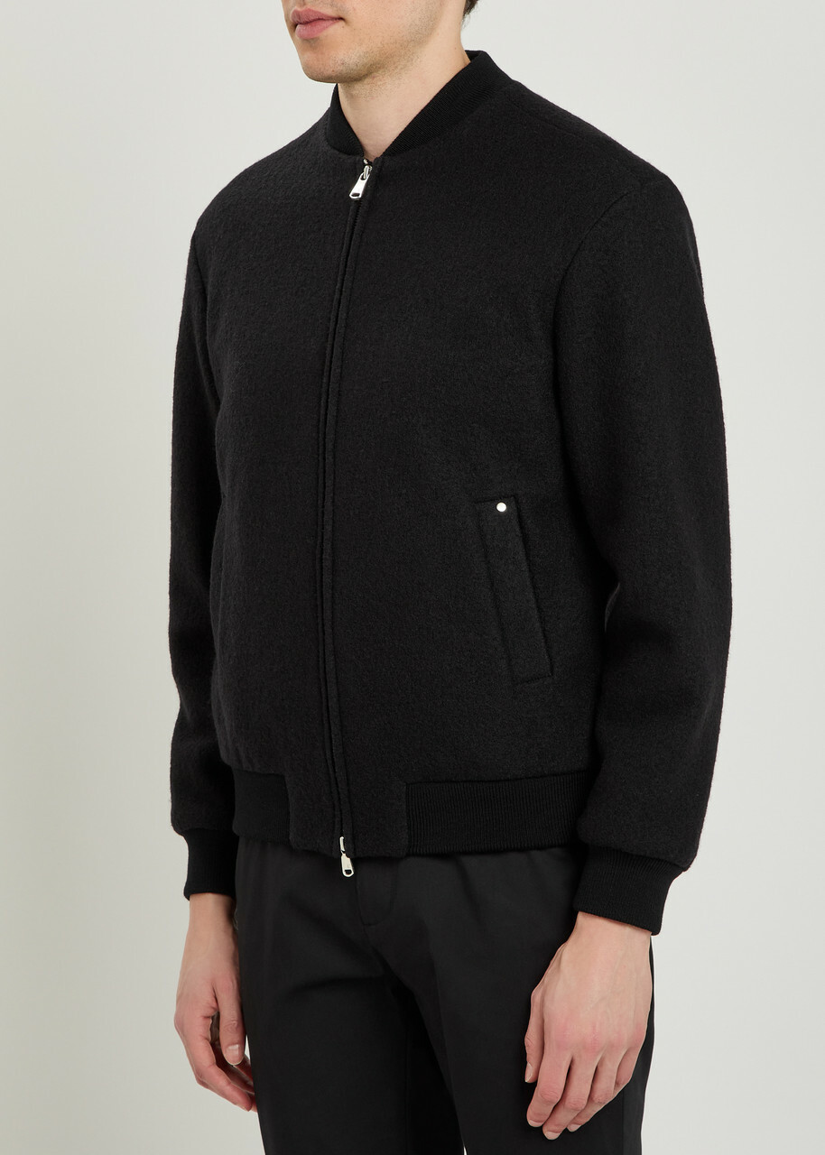 Lestrange Wool Bomber Jacket Black
