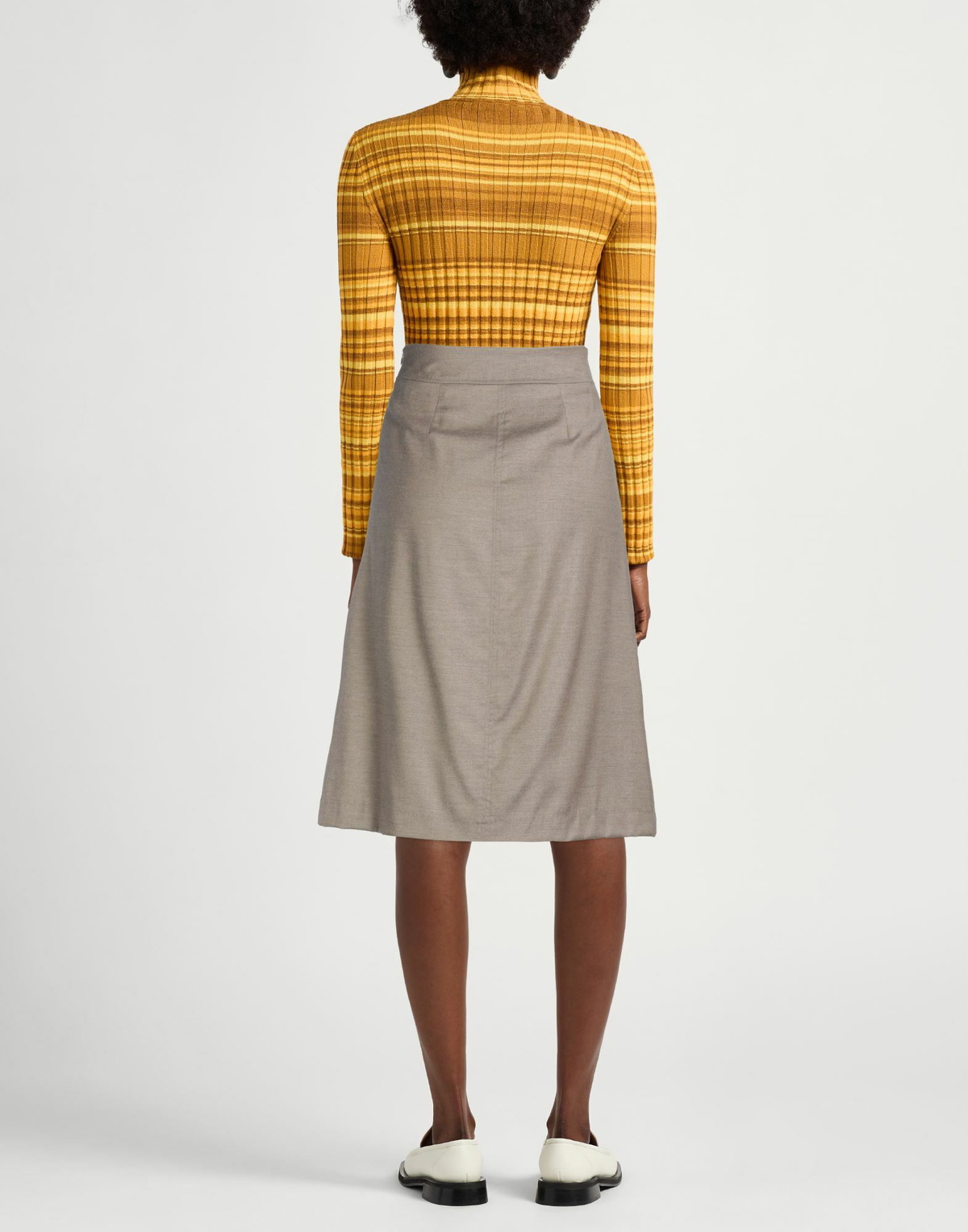 Drumohr Womens Midi skirt Taupe