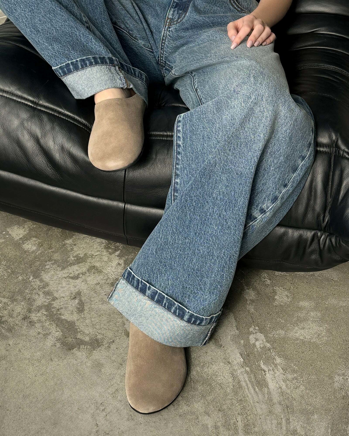 Steve Madden Fern Flats in Taupe