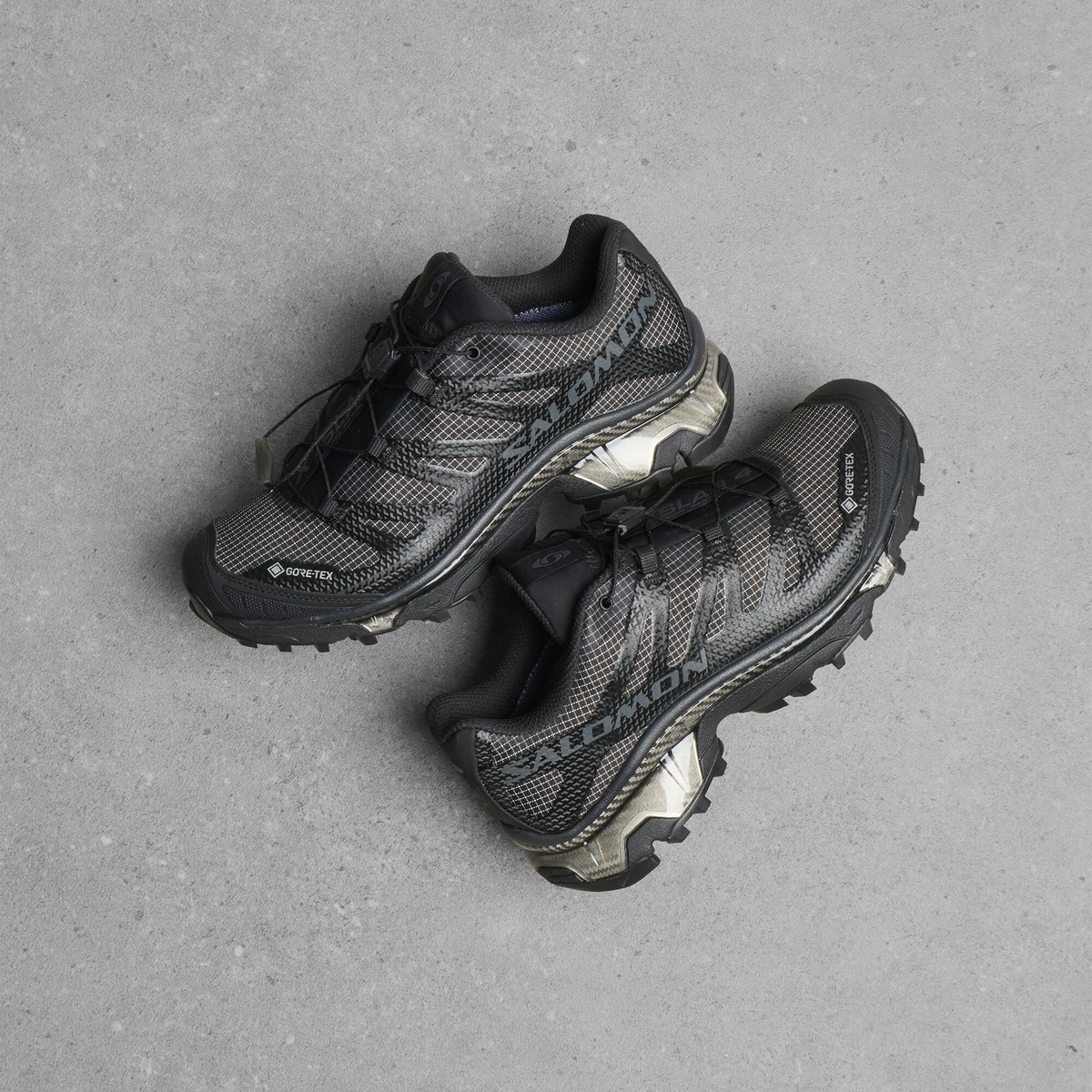 Salomon Men's XT-4 Og Gore-Tex Sneaker in Black