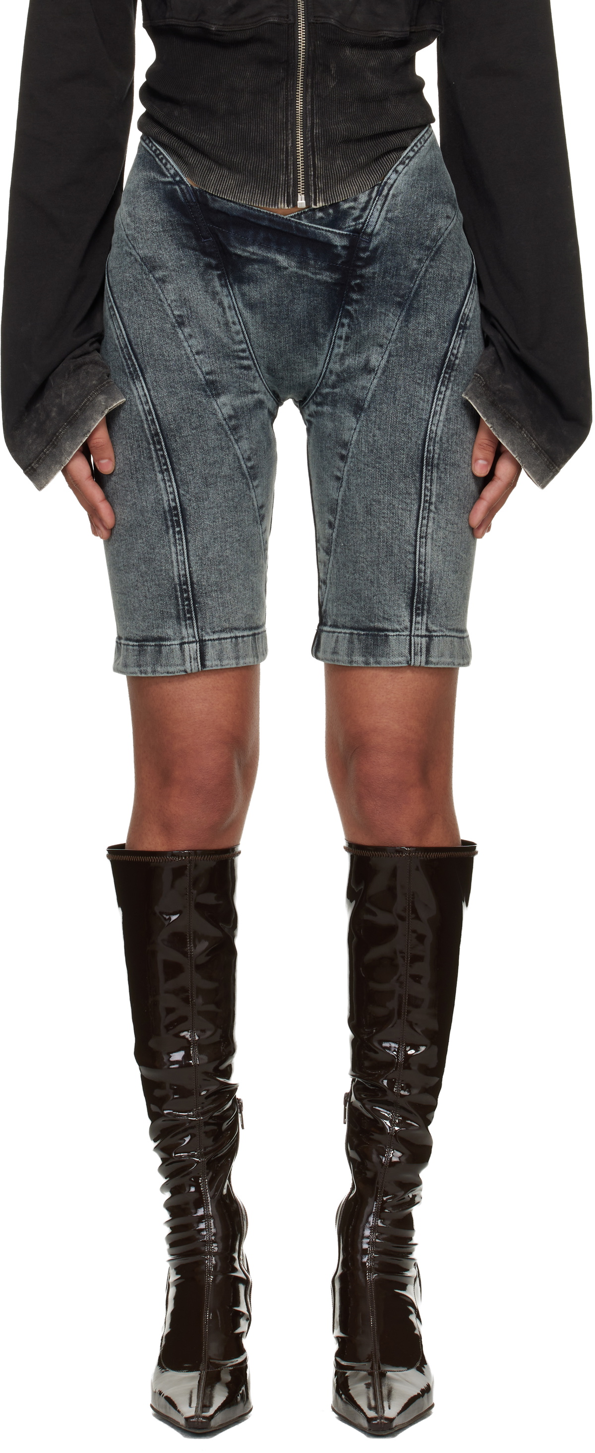 KNWLS Gray Celest Shorts