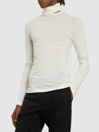 JIL SANDER - Wool Jersey Turtleneck T-shirt