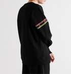 Givenchy - Logo-Print Loopback Cotton-Jersey Sweatshirt - Multi