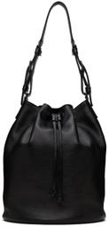 Y's Black Drawstring Shoulder Bag