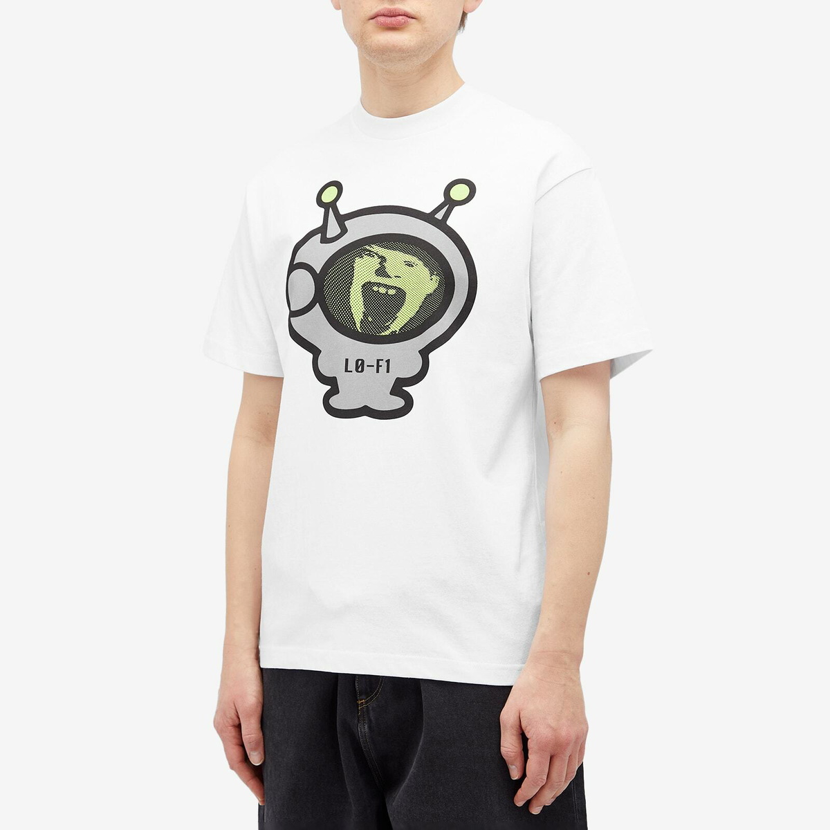 Lo-Fi Men's Rage T-Shirt in White
