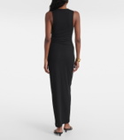 Wardrobe.NYC Racer cotton-blend maxi dress