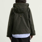 Barbour Women's Carville Wax Jacket in Fern/Shadow Classic