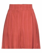 Jijil Womens Shorts & Bermuda Shorts Rust