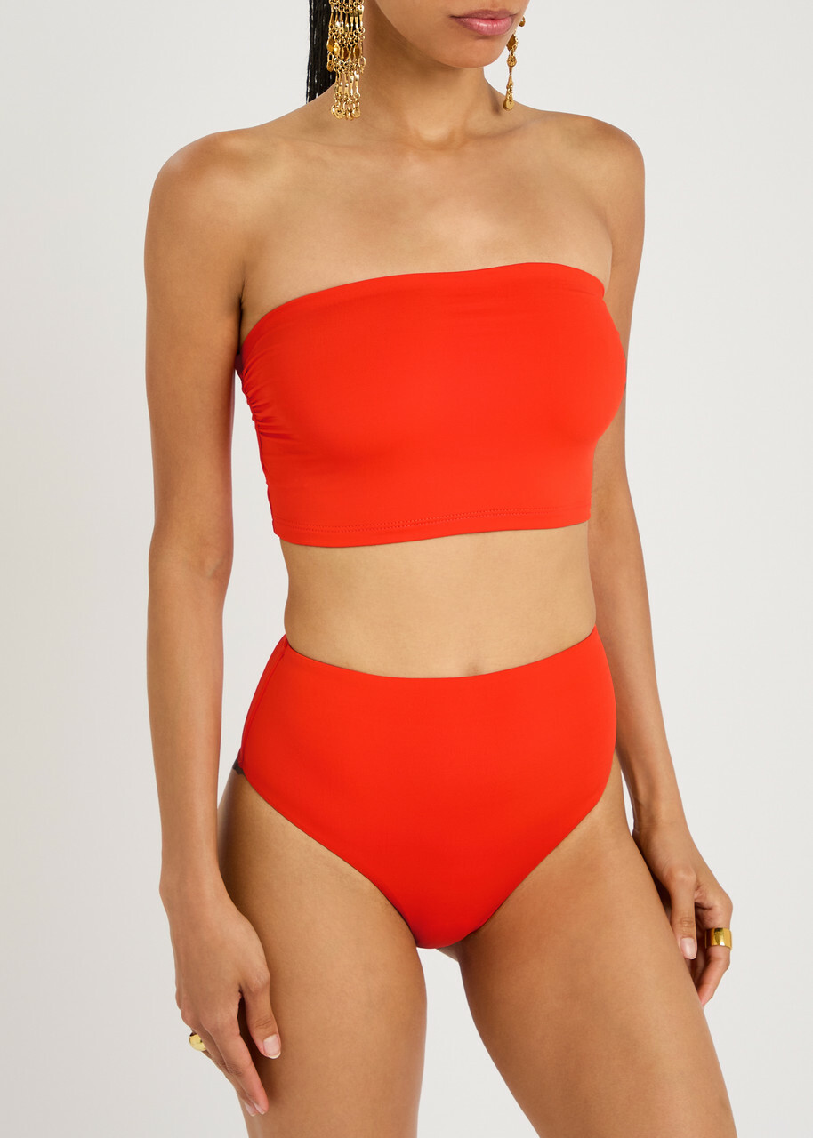 Bondi Born Stella Bikini top Red