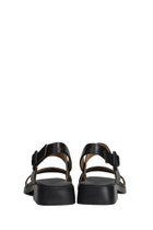 Camper Dana Sandals In Black Leather