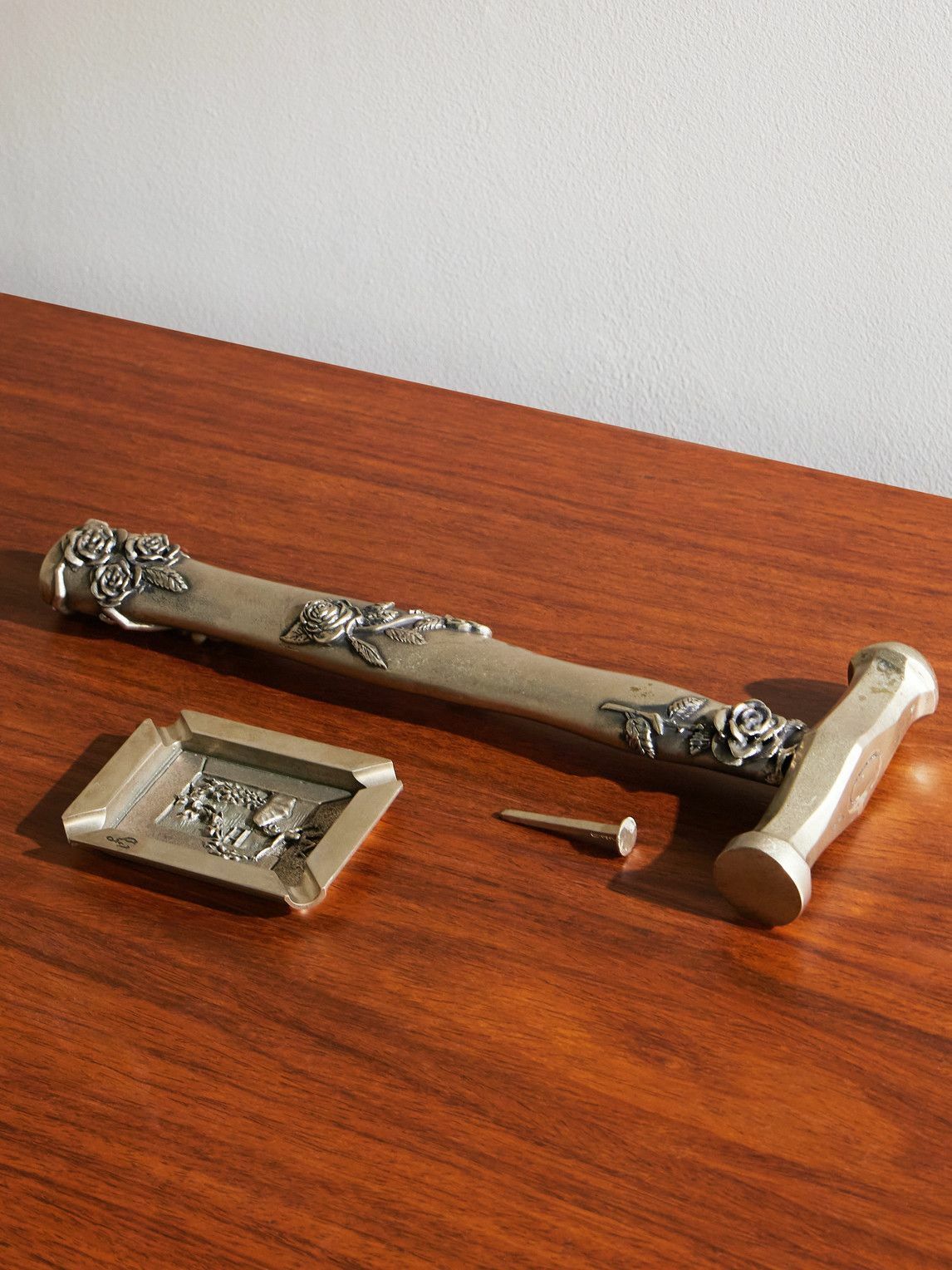enfants riches deprimes 灰皿 Enfants Riches Déprimés - Logo-Engraved Burnished Bronze Ashtray