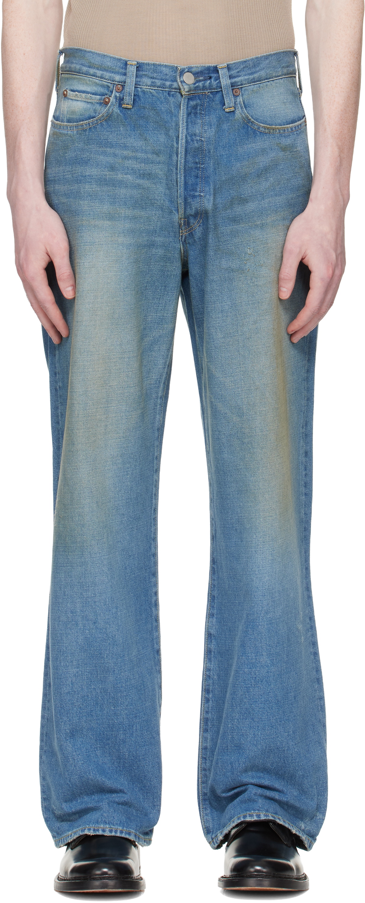 stein Blue Loose Jeans