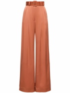 ZIMMERMANN Silk Tuck Wide Pants