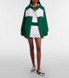 Miu Miu x New Balance colorblocked poplin jacket