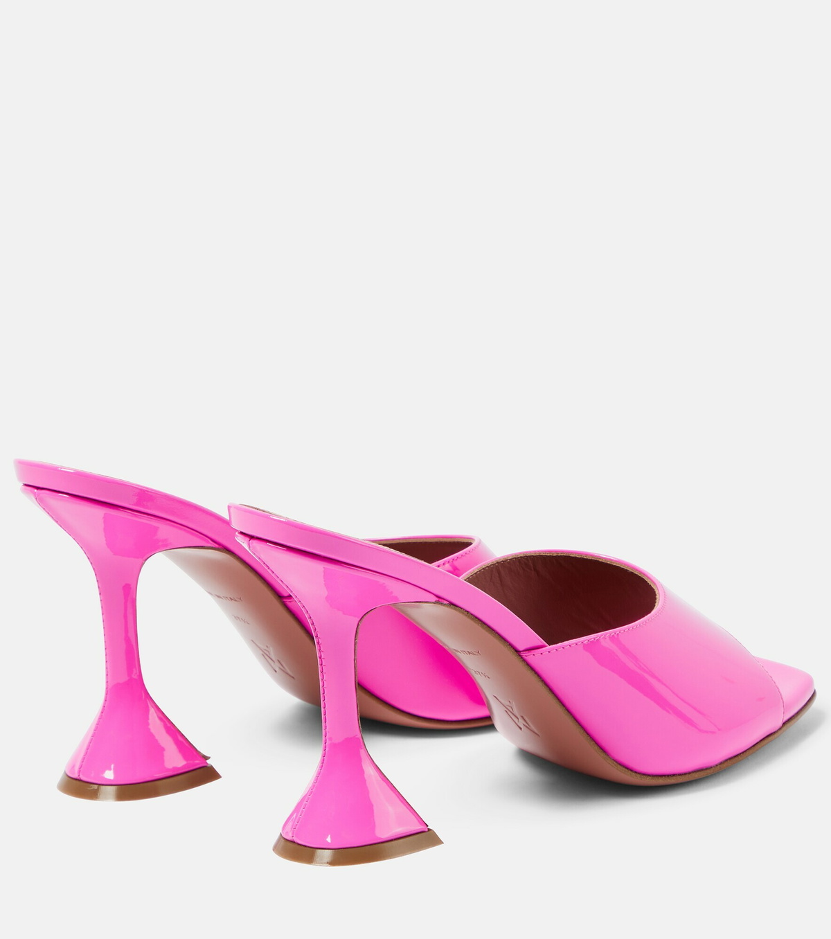 amina muaddi leopard mules