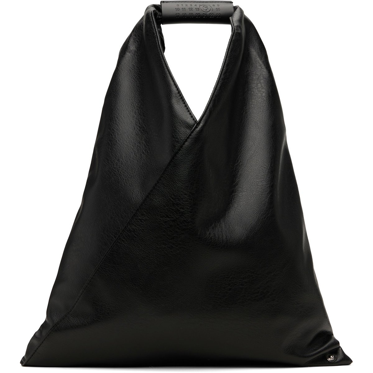MM6 Maison Margiela Black Small Triangle Tote