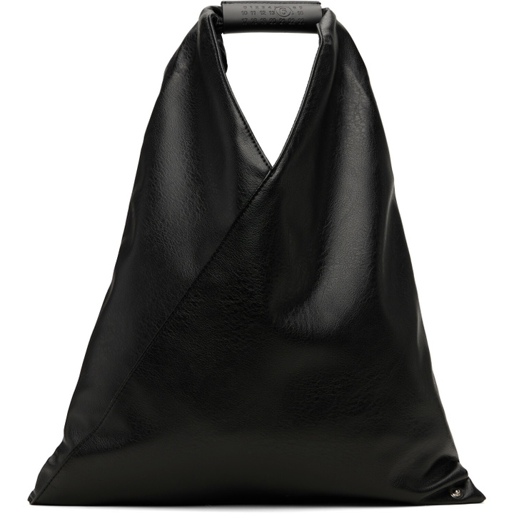 Photo: MM6 Maison Margiela Black Small Triangle Tote