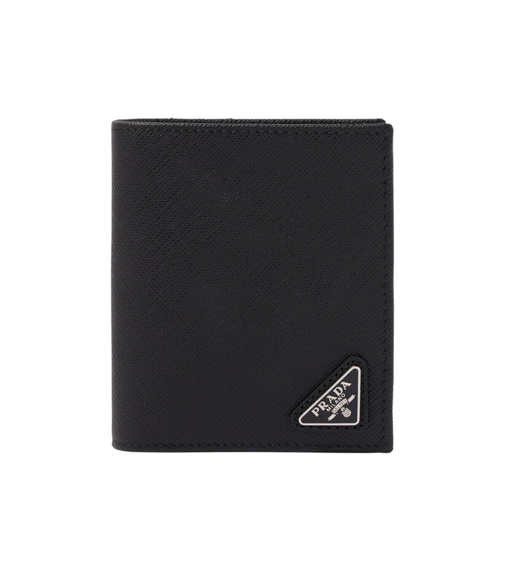 Photo: Prada Logo Saffiano leather wallet