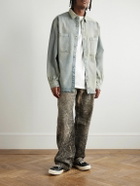 DRKSHDW by Rick Owens - Denim Jumbo Overshirt - Gray