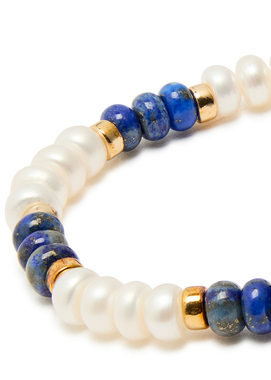 Eliou Kalid Beaded Bracelet - Pearl - One Size