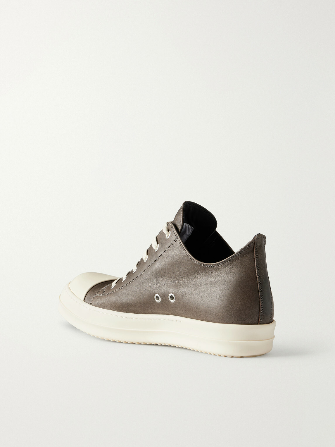 Rick Owens - Ramones Sneakers Leather Sneakers - Brown