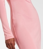 David Koma Embellished satin gown