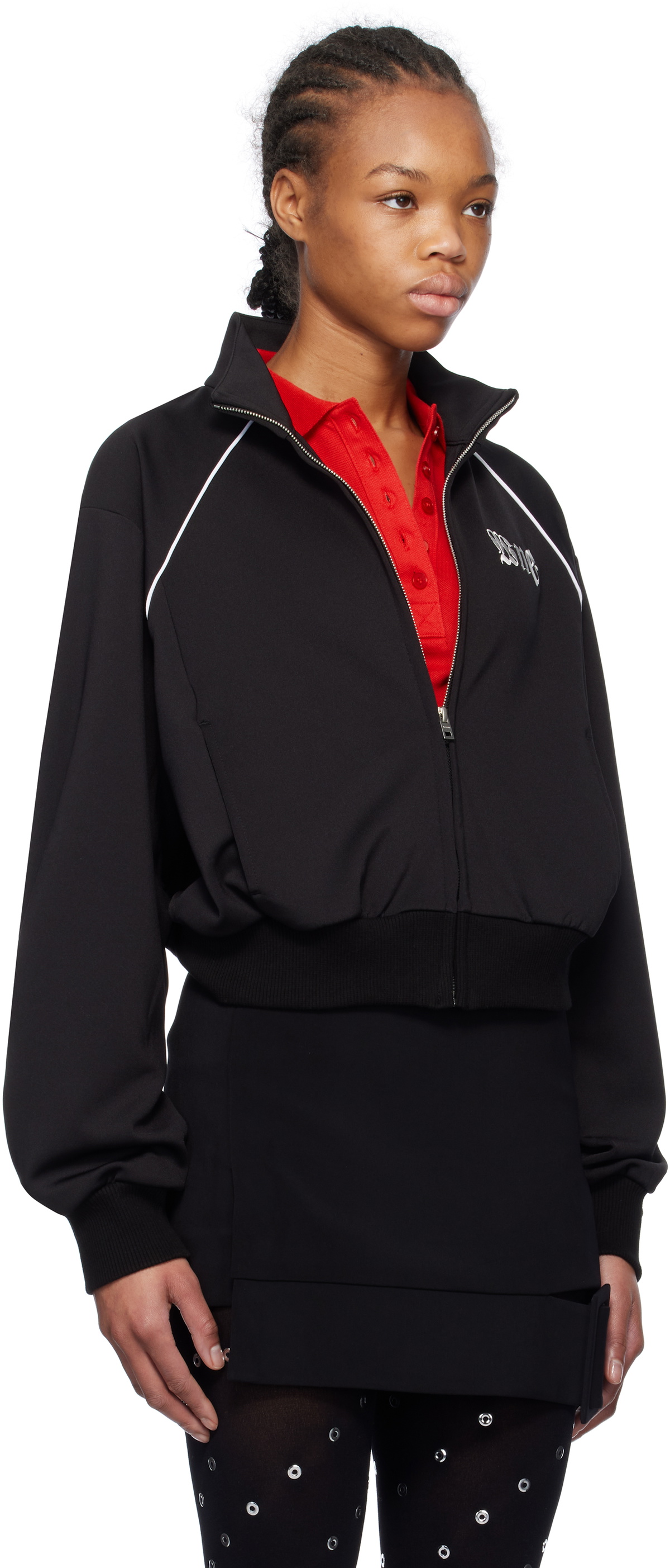 We11done Black Logo Track Jacket