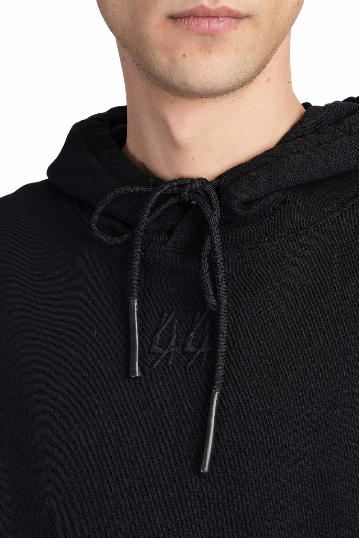 44 Label Group Sweatshirt In Black Cotton