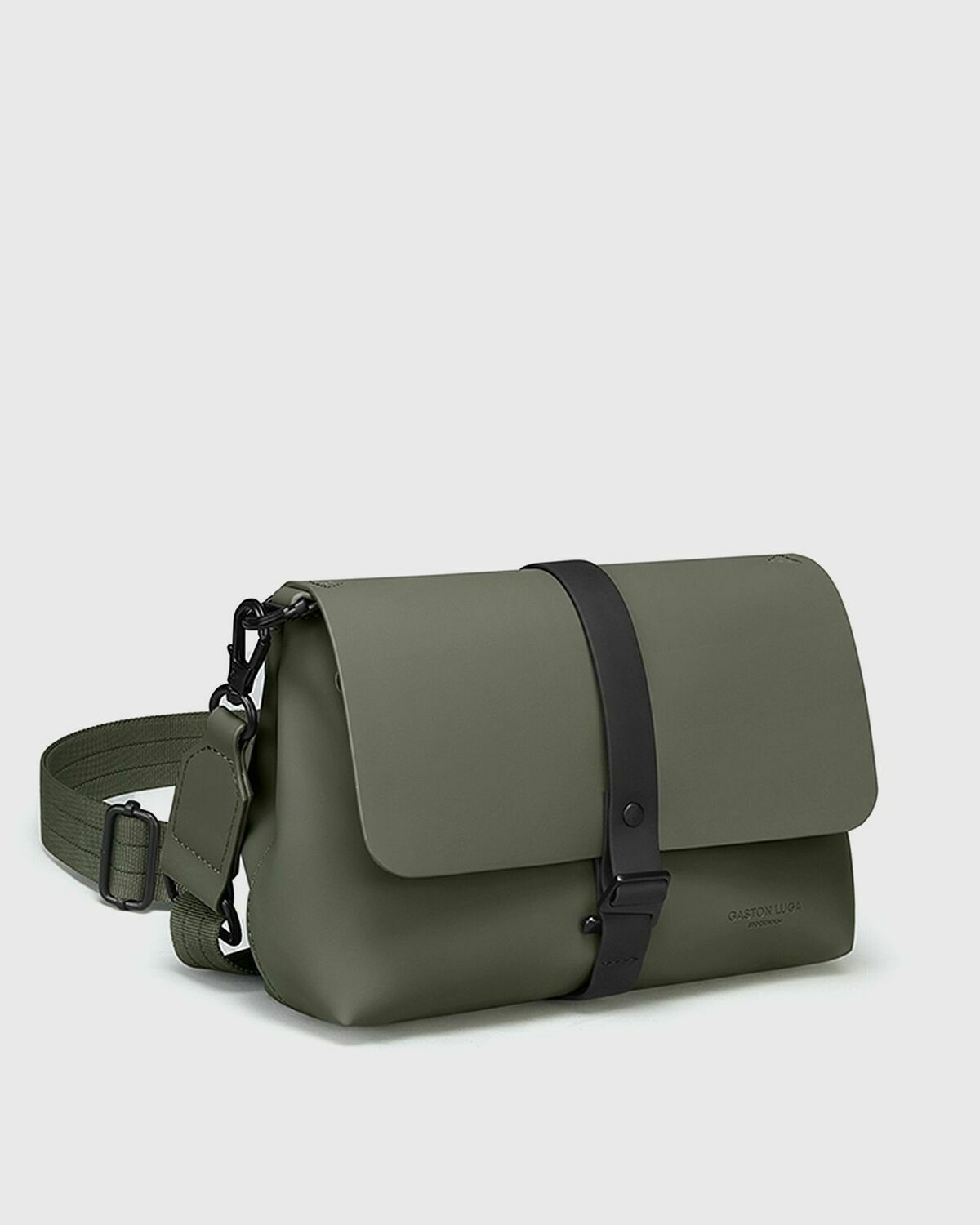 Gaston Luga Spläsh Crossbody Bag Green Messenger & Crossbody Bags