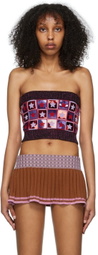 ANDREJ GRONAU SSENSE Exclusive Red Merino Wool Camisole