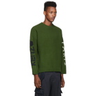 Kenzo Green Wool Kenzo Paris Sweatshirt