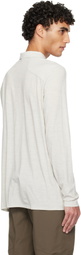 Veilance Gray Frame LS Polo