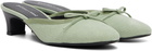 Paloma Wool Green Petra Mule Heels