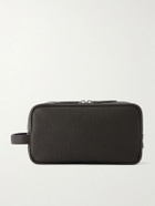 Métier - Full-Grain Leather Wash Bag - Brown