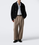 Jacquemus Fernando virgin wool barrel-leg pants